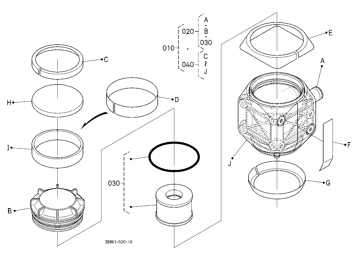 Heater Kit (Oil Separator) [Component Parts] [Opti