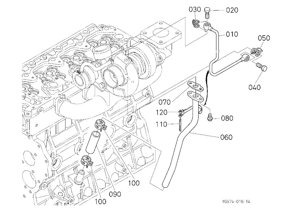 Oil Pipe (Turbo Charger)