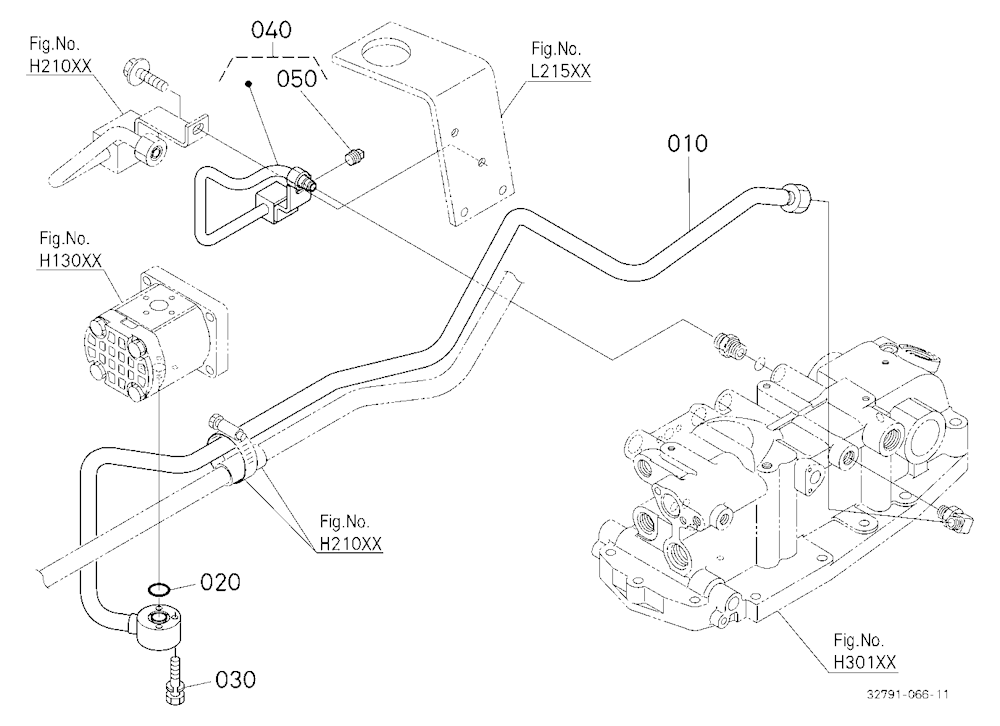 Hydraulic Oil Line (Swing)