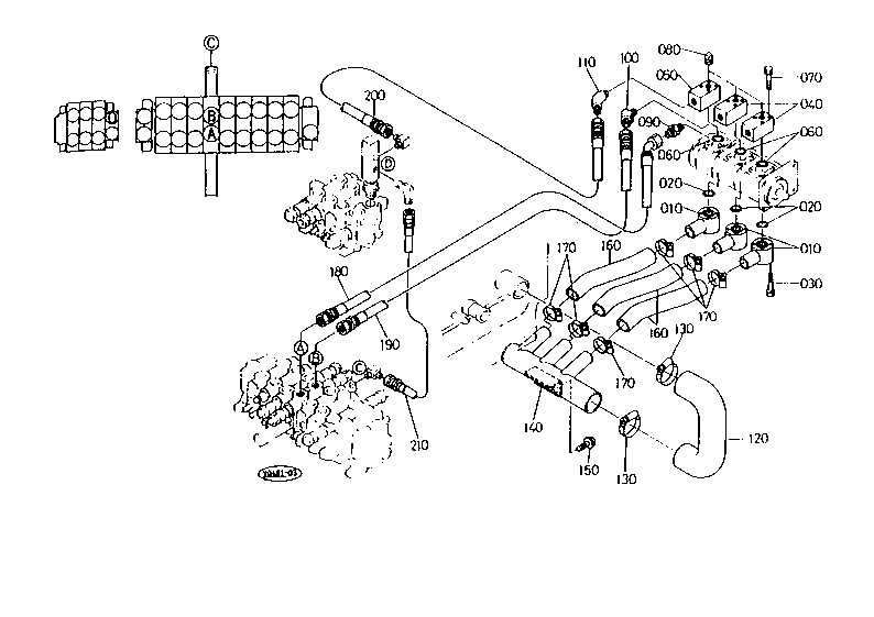 Oil Piping (Suction Delivery)
