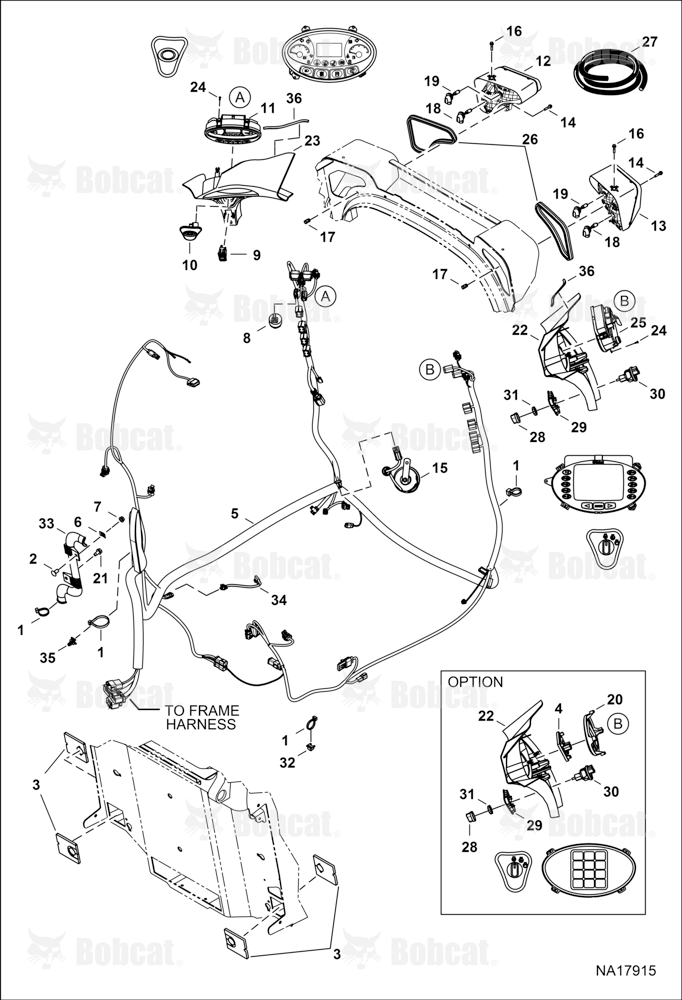 CAB Electrical Circuitry (Deluxe) (Telematic Connection)  B42412350 & Above
