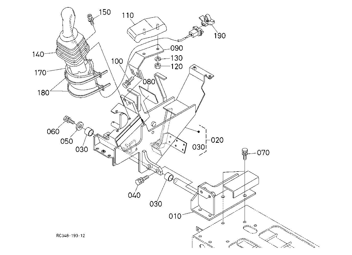 Control Lever (Lever Rh)