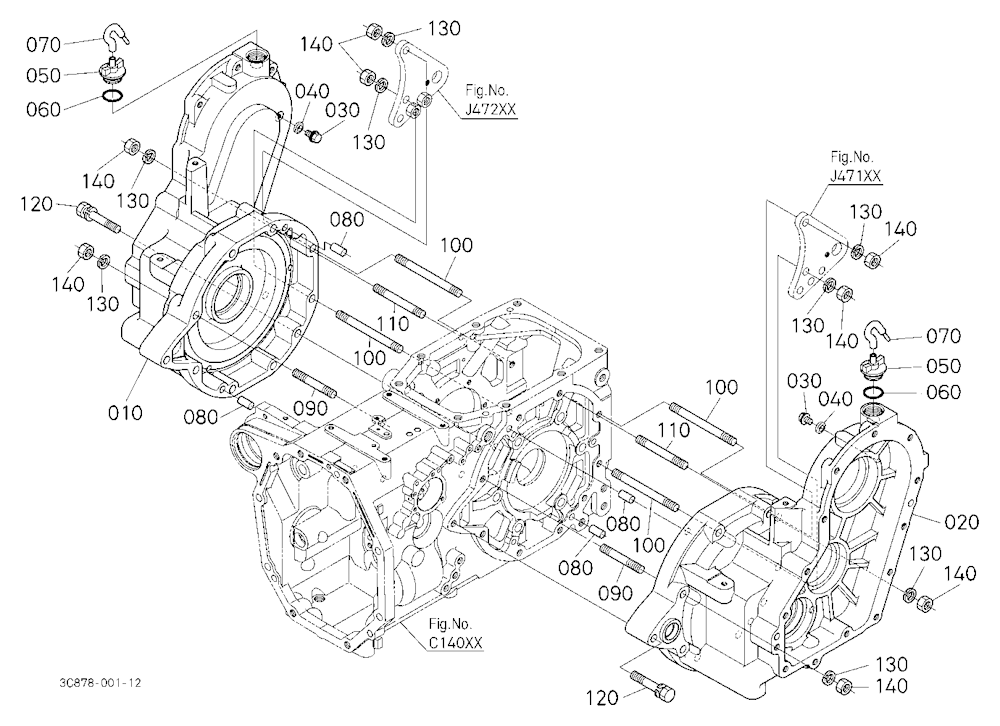 Rear Axle Case [Pc]