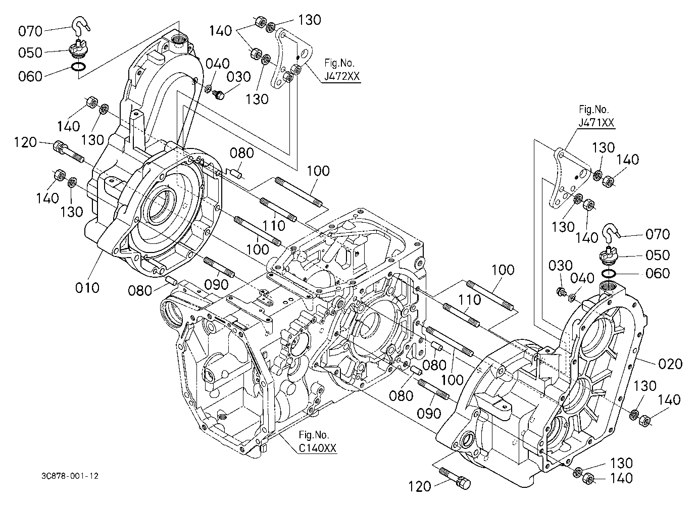 Rear Axle Case [Pc]