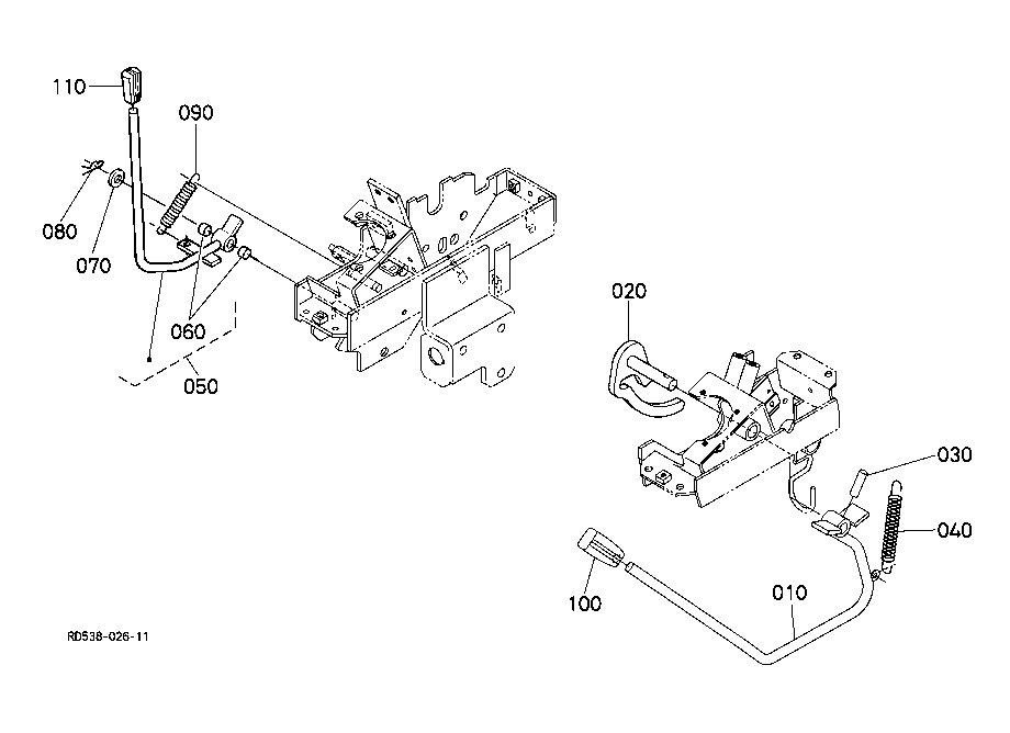 Control Lever (Safety Lock Lever)