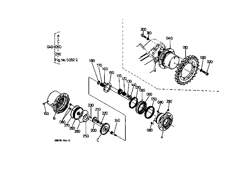 Drive Motor and Component Parts 1