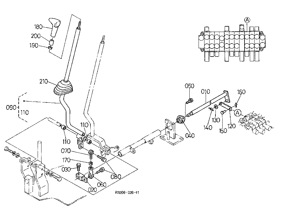 Control Lever (Travel Rh)