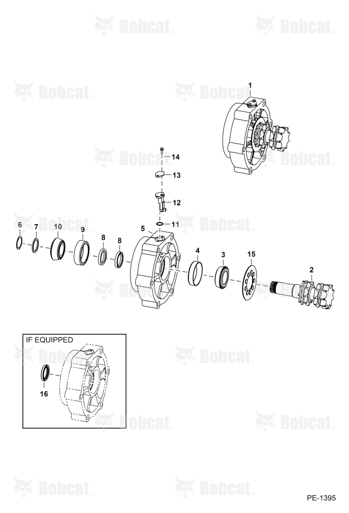 Motor Carrier (Drive Motor Mount Assy.)