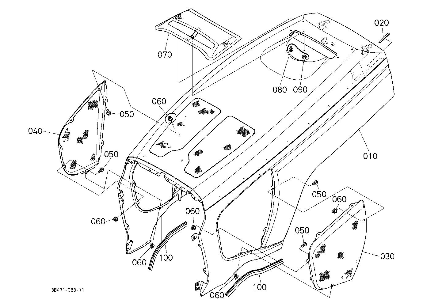 Hood (Bonnet) Upper