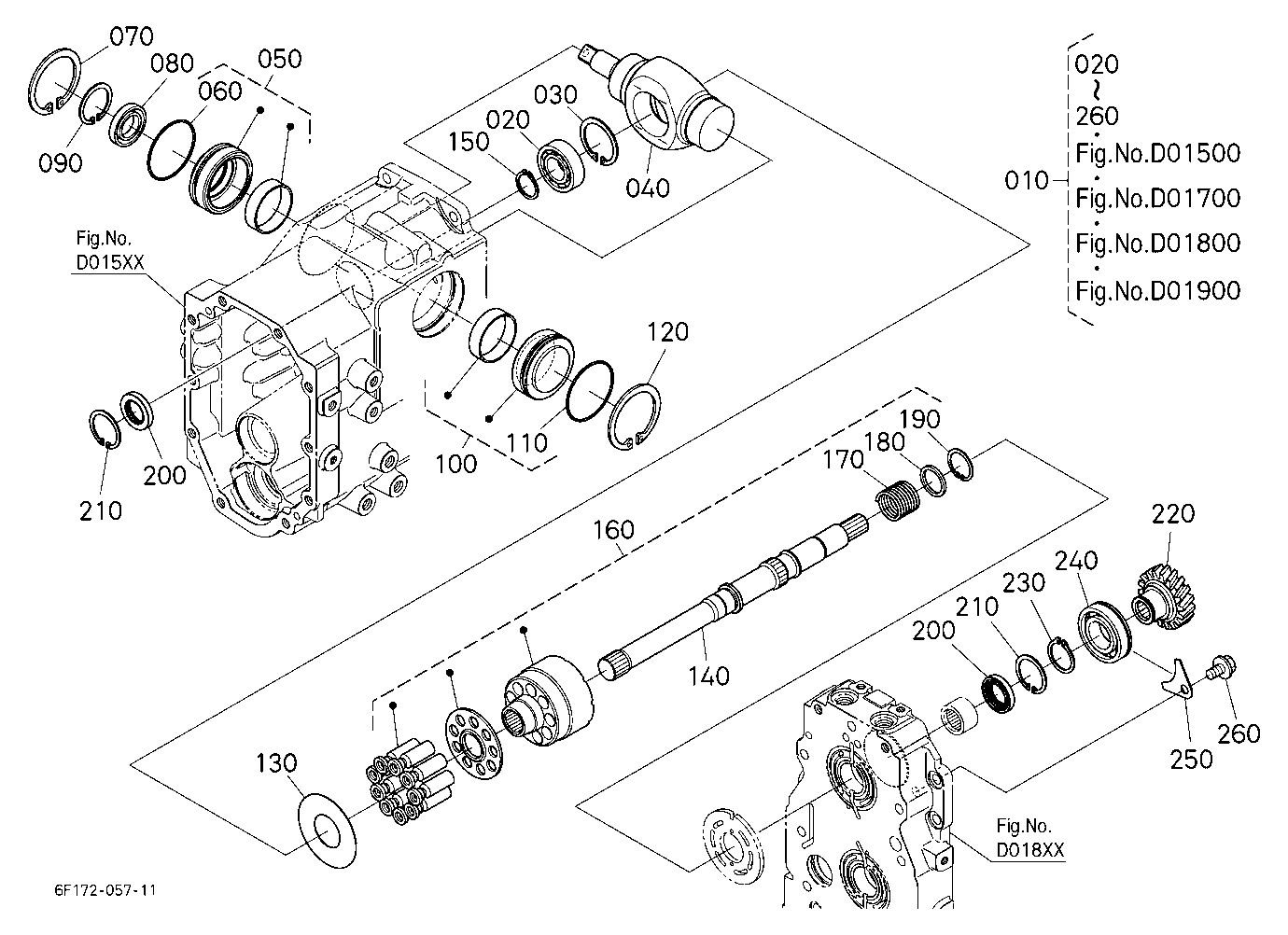 Hst (Pump) [Component Parts]