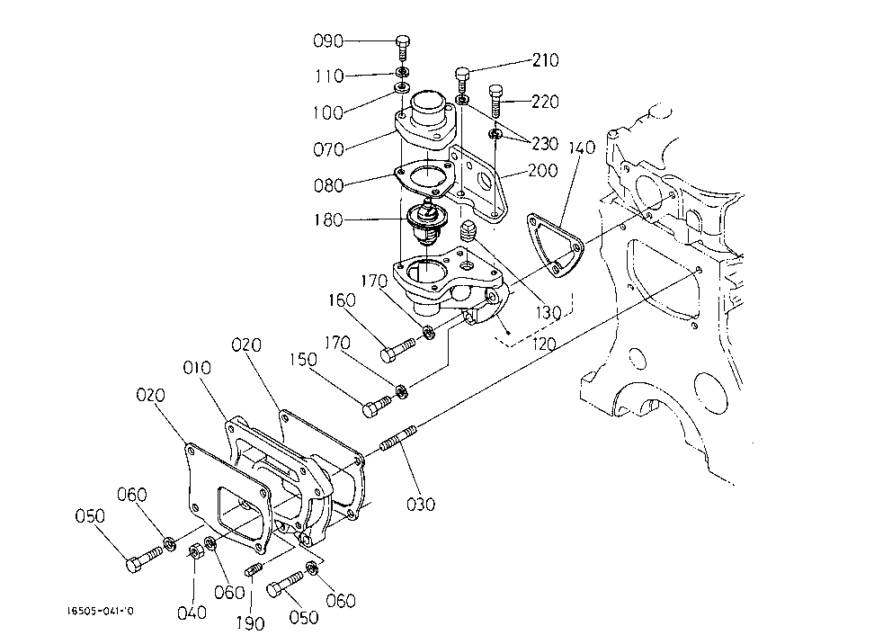 Water Pump Support [Old Type]