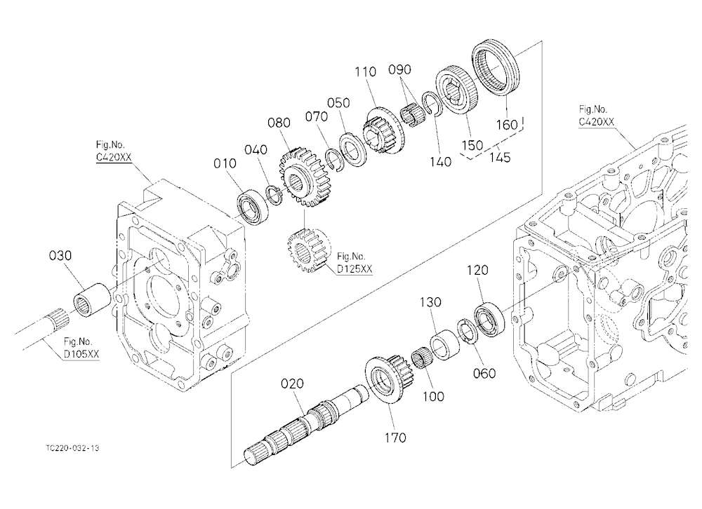 Range Gear Shaft