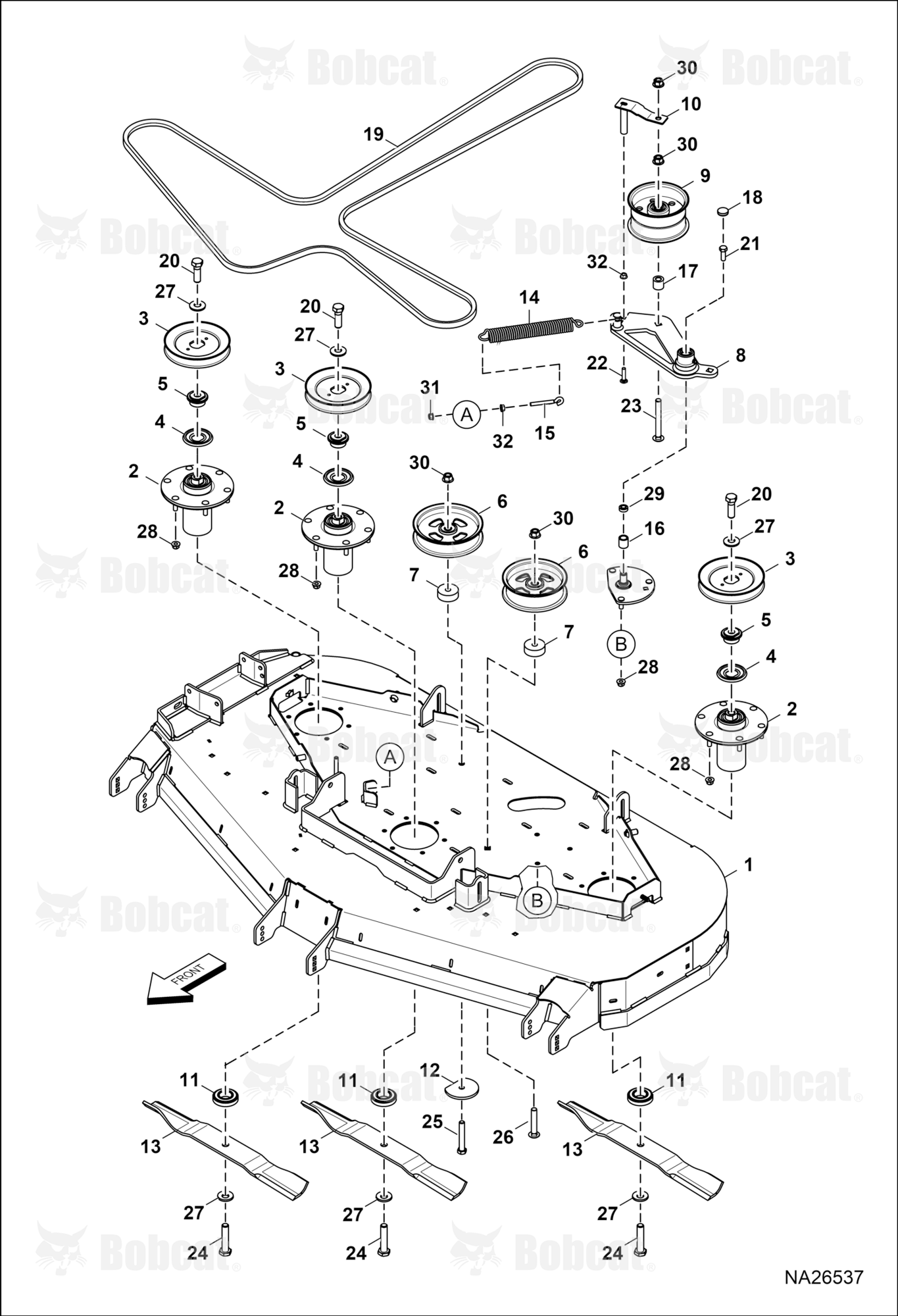 BELTS, Pulleys & Blades
