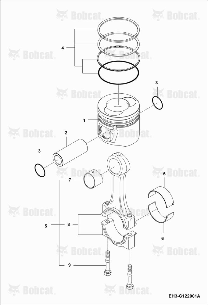 Piston Connecting Rod Group
