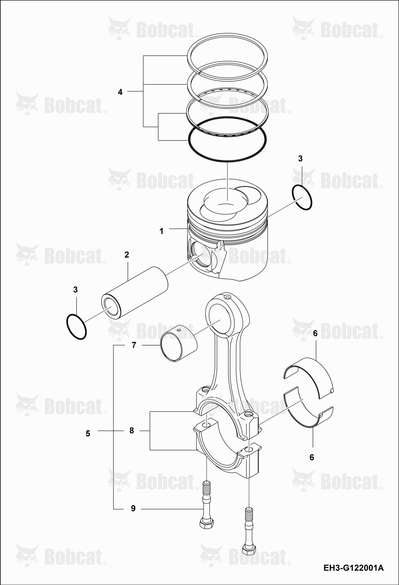 Piston Connecting Rod Group