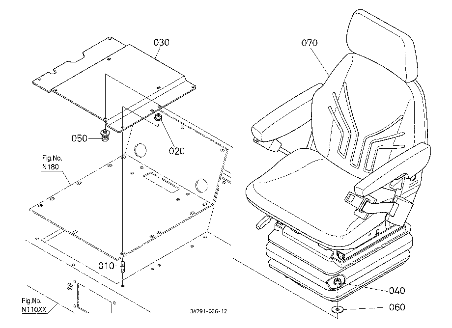 Seat [Cab Type]