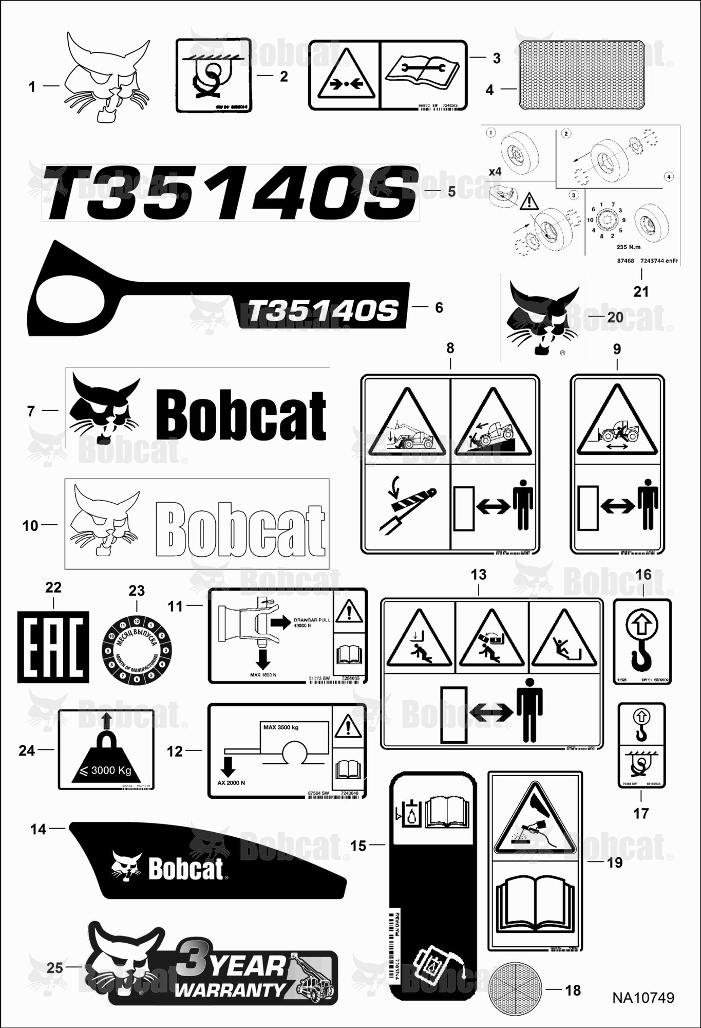 Decals (Outside)