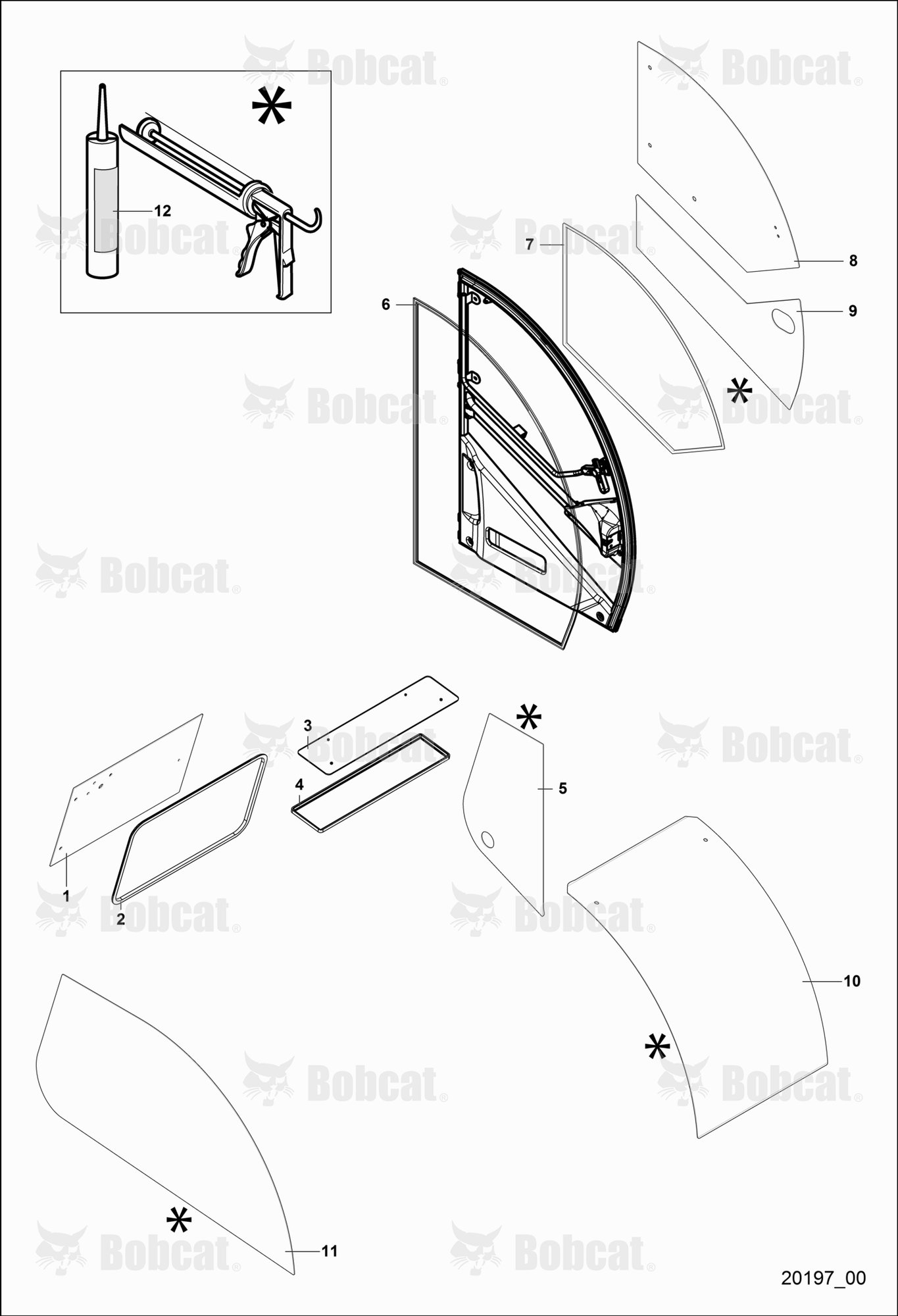 Glass and Gaskets