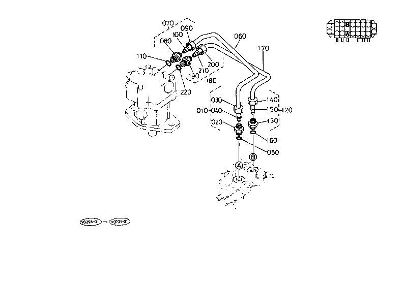 Oil Piping (Swivel) [Kh-91(H)]