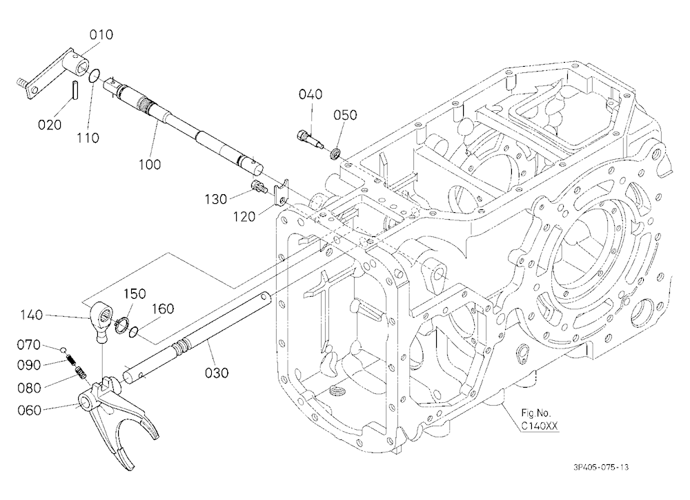 Range Gear Shift Fork