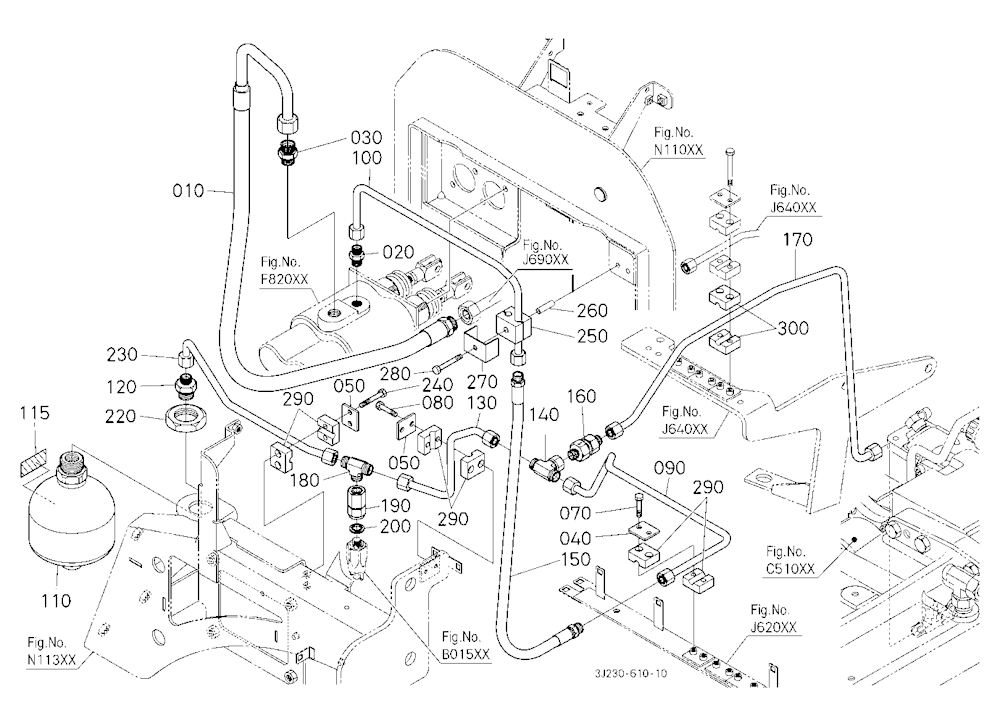 Brake Pipe 1 (Upper/Front)