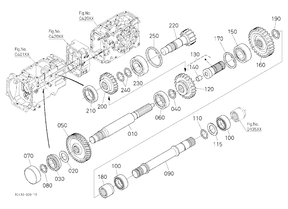Pto Countershaft