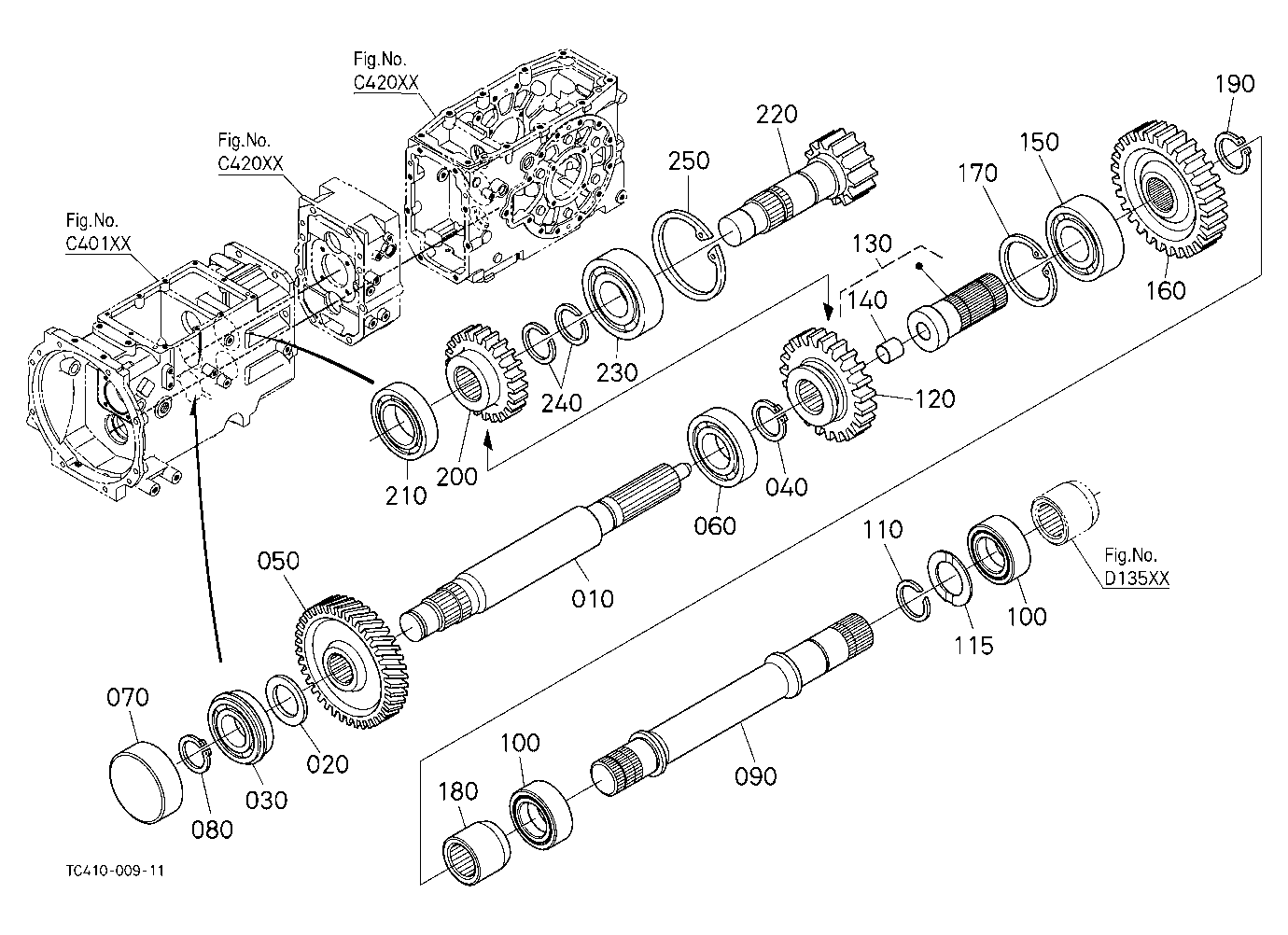 Pto Countershaft