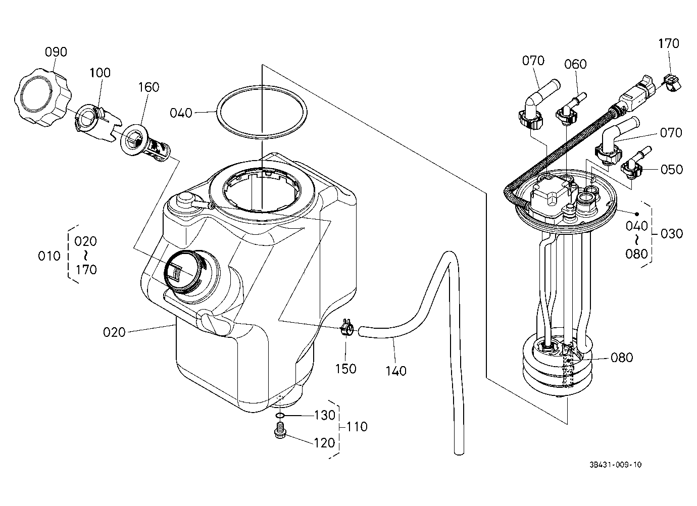 Diesel Exhaust Fluid Tank [Component Parts]