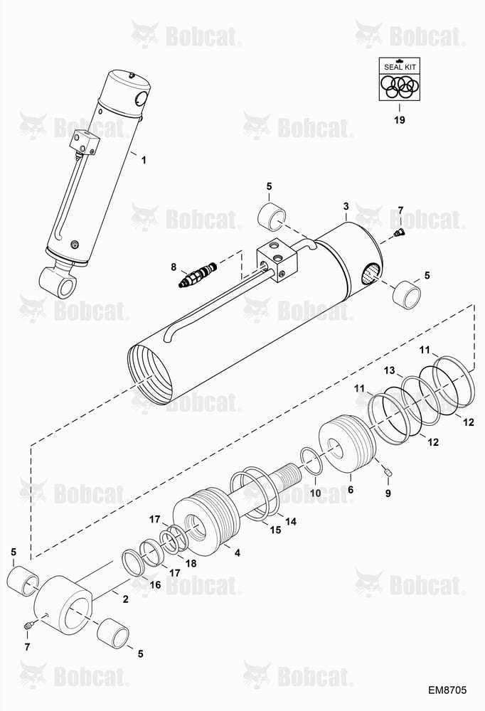 Tilt Cylinder