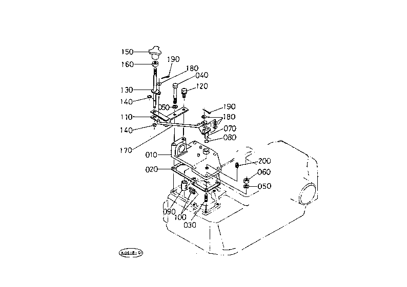 Down Speed Adjusting Rod W/O Cab