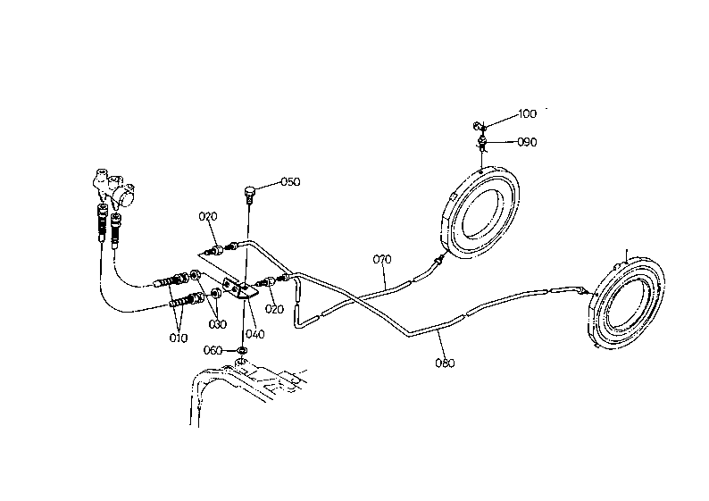 Brake Oil Piping