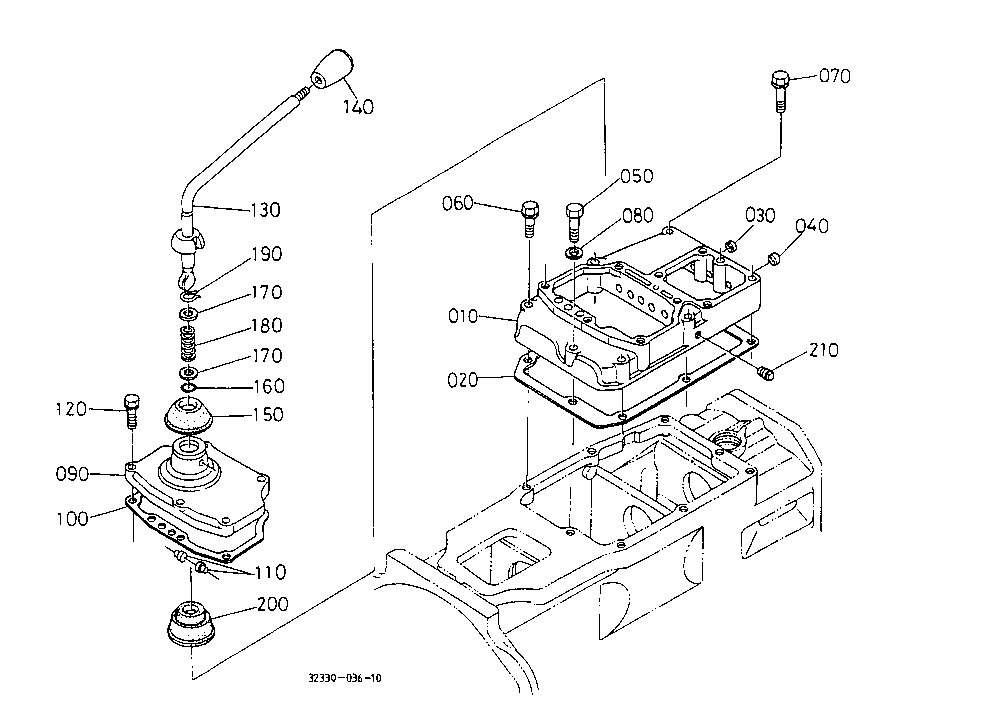 Main Gear Shift Lever
