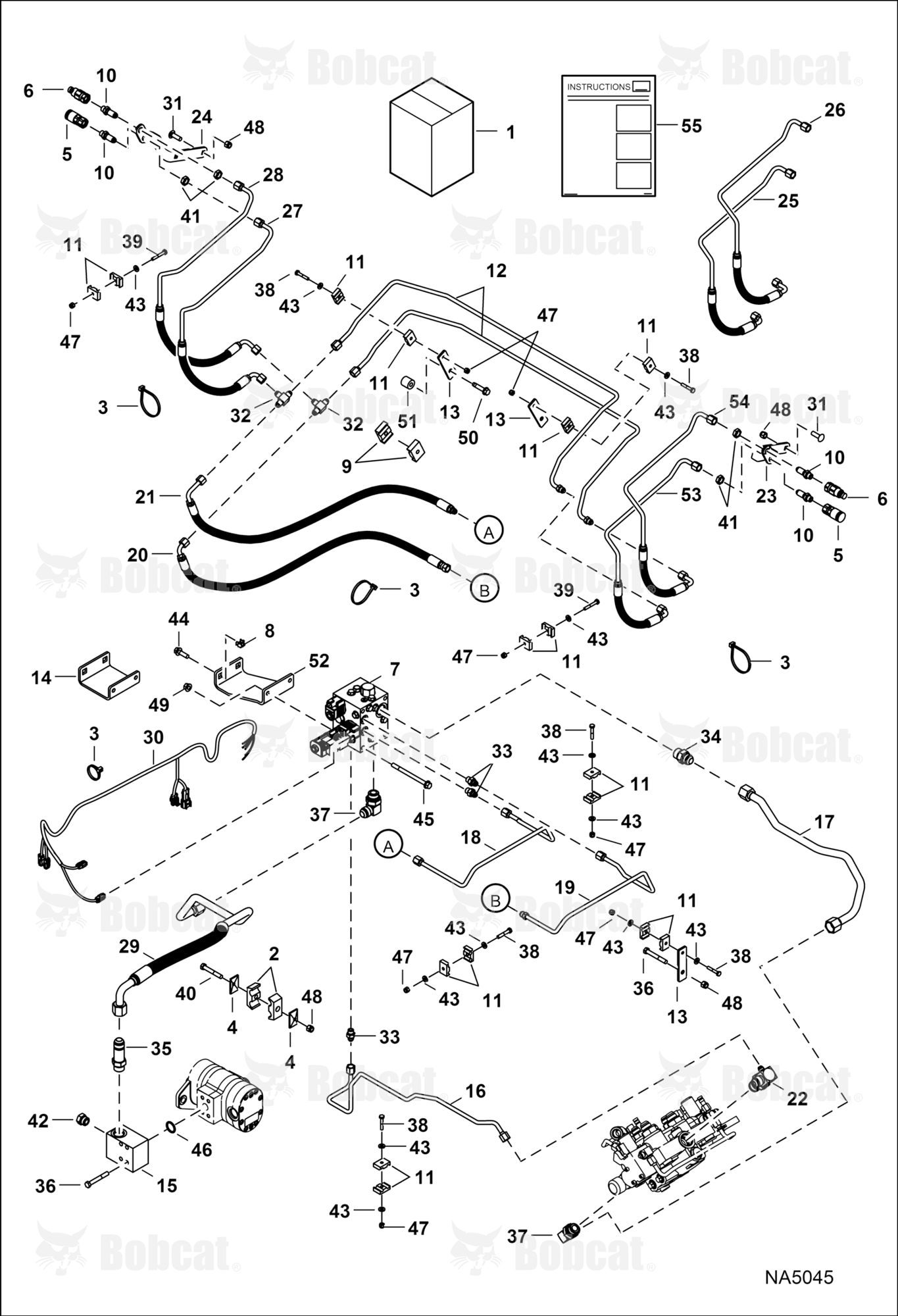 Rear Auxiliary (Kit)  A3NV11001 - A3NV24362, A3NW11001 - A3NW13371