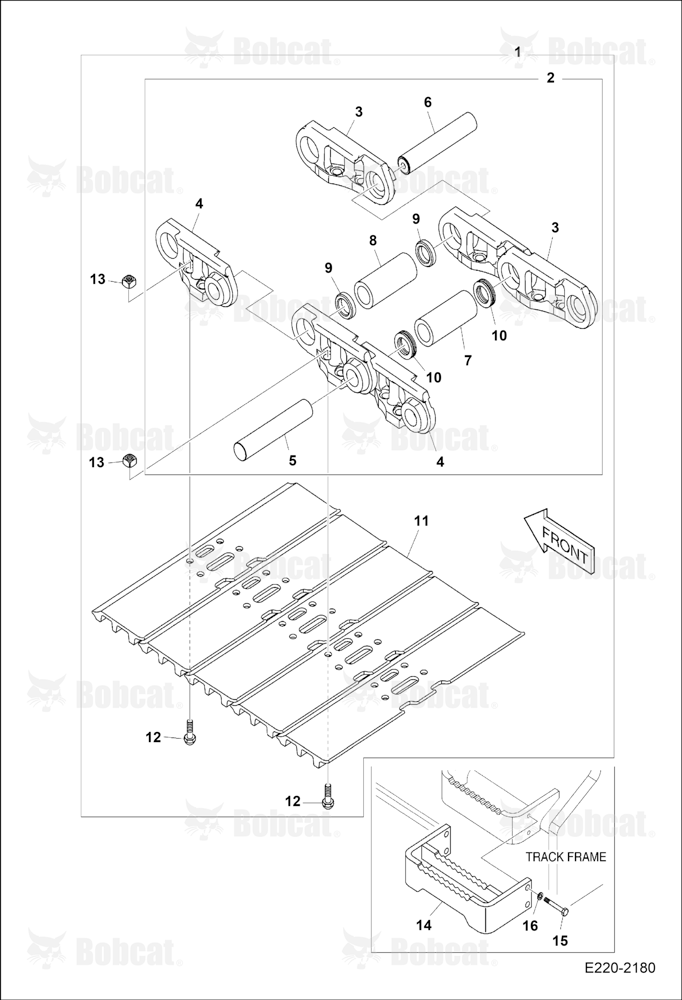 Track Shoe ASSY (800G)