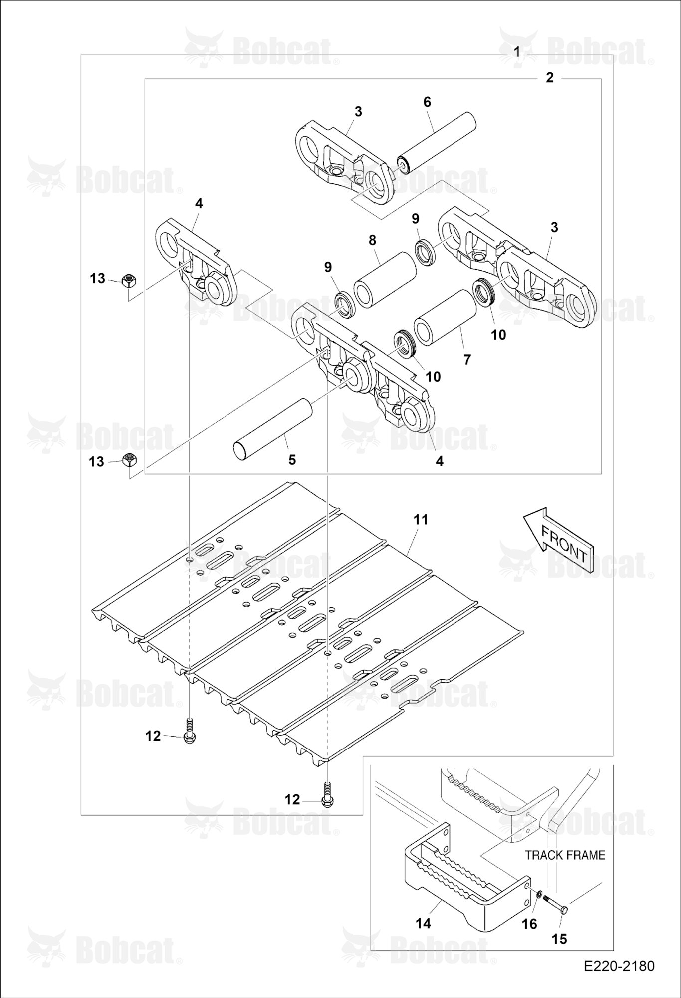 Track Shoe ASSY (800G)