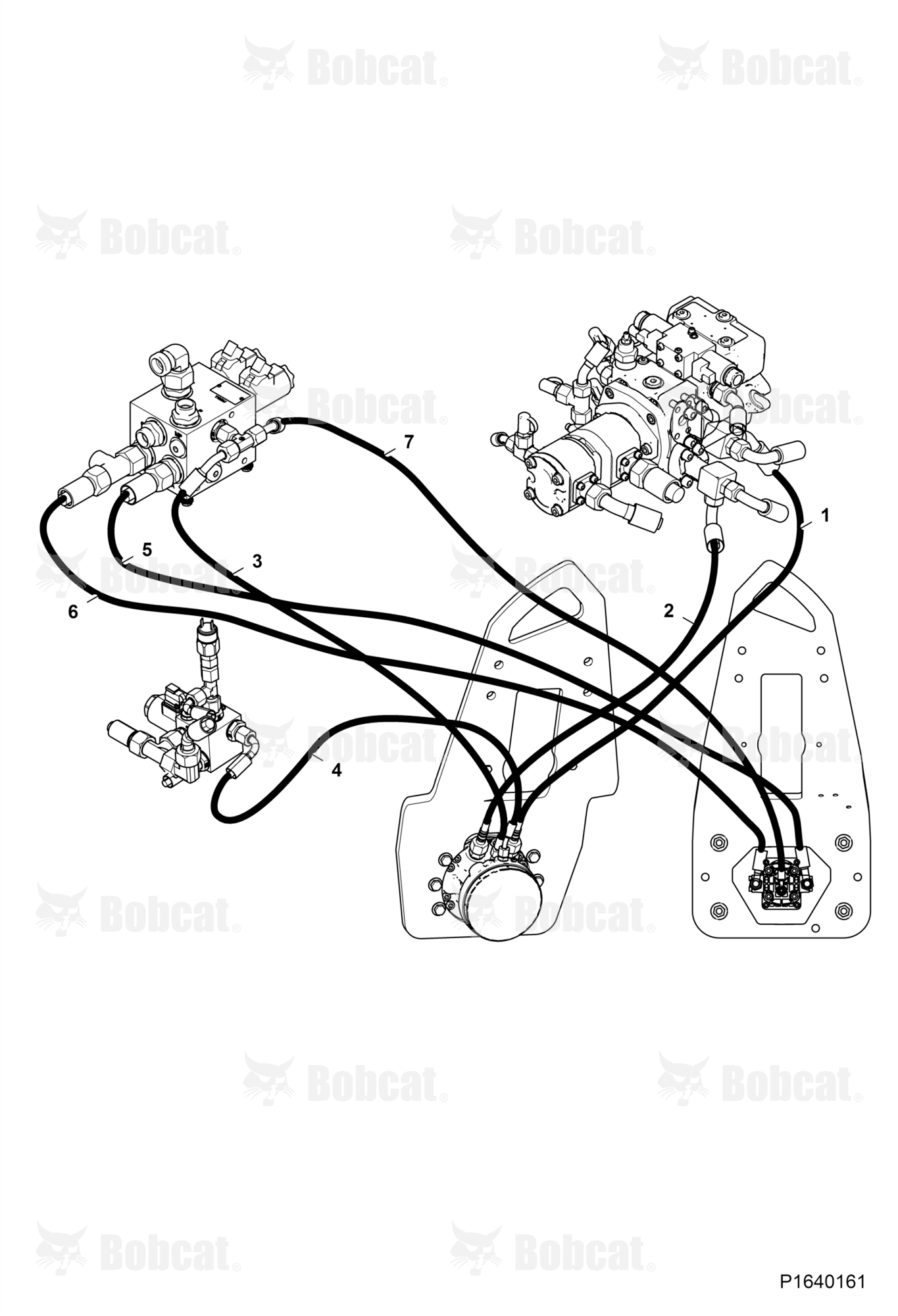 Hose Set - Drum Front
