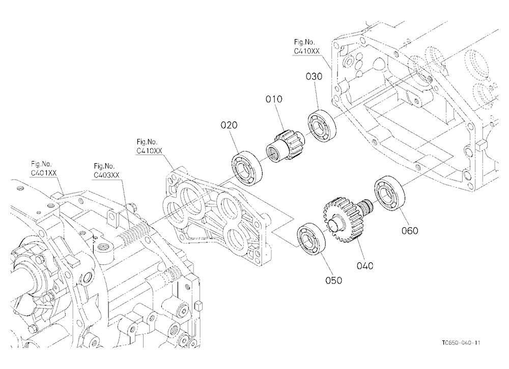Pto Countershaft