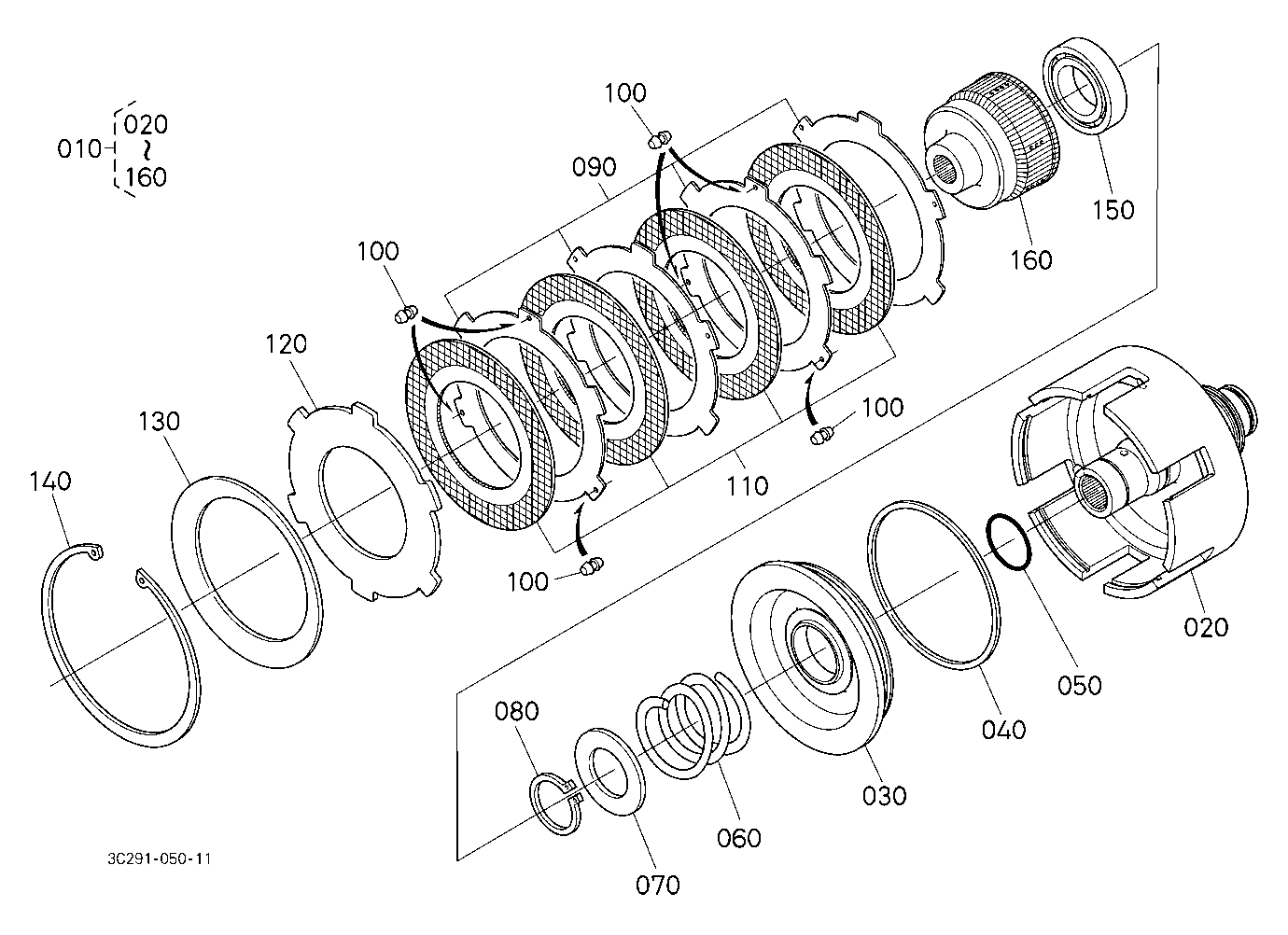 Pto Clutch [Component Parts] [Old]