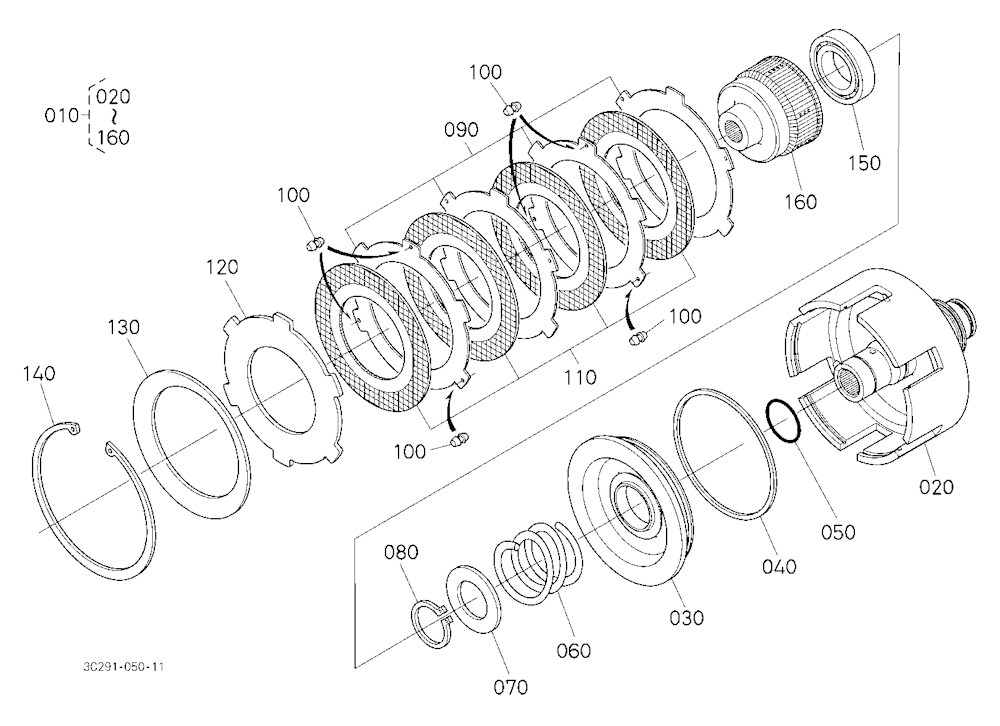Pto Clutch [Component Parts] [Old]