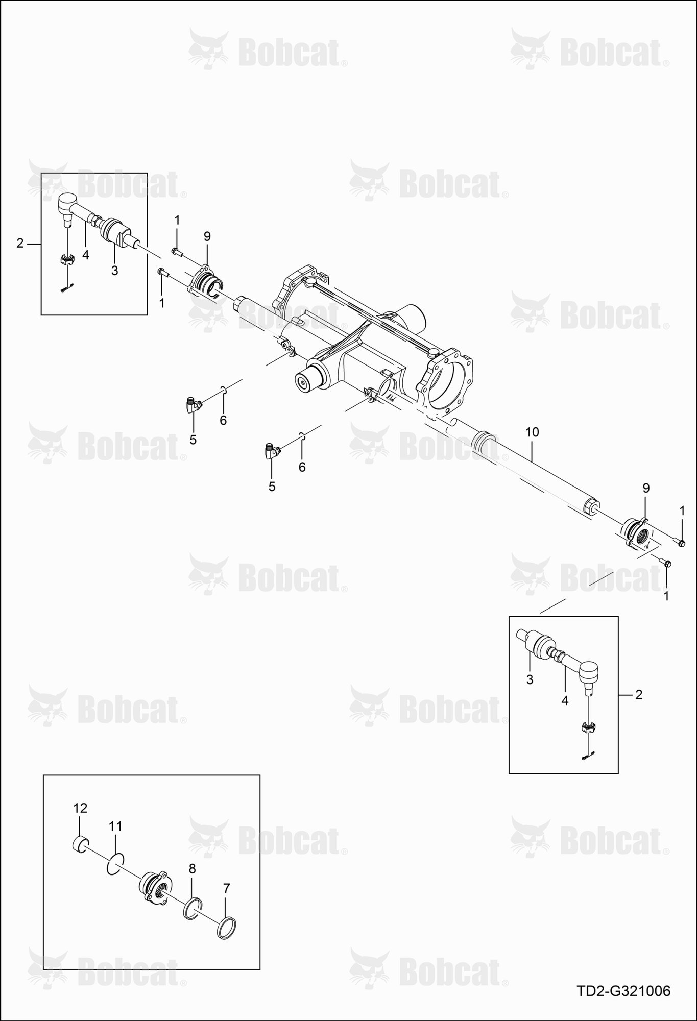 Steering Cylinder Group