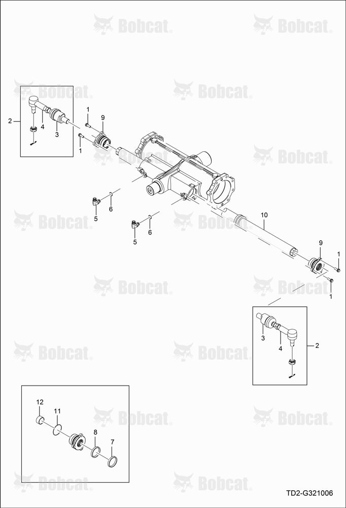 Steering Cylinder Group
