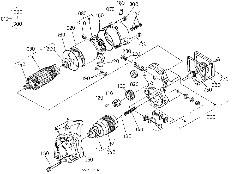 Starter [Old Type] [Component Parts](Not For Reman