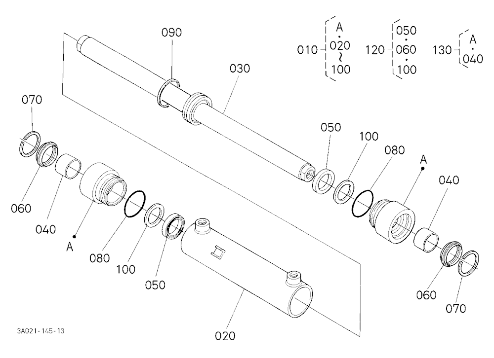 Steering Cylinder [Component Parts]