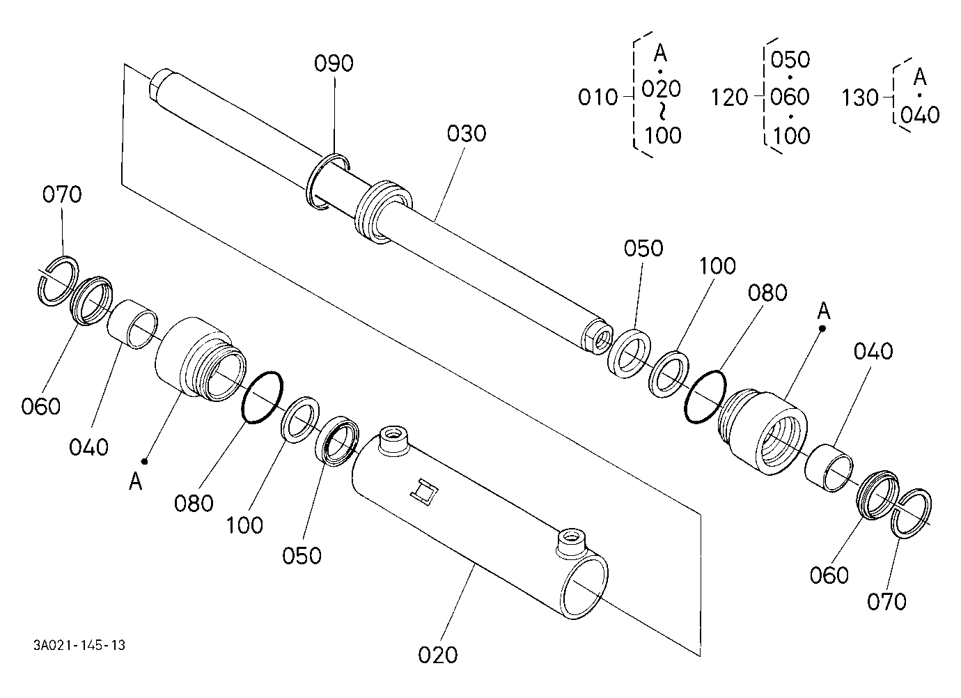 Steering Cylinder [Component Parts]