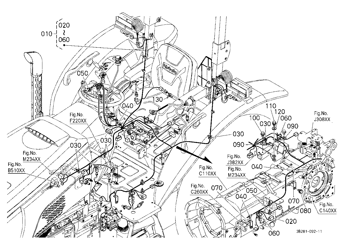 Electrical Wiring (Rear) [A]