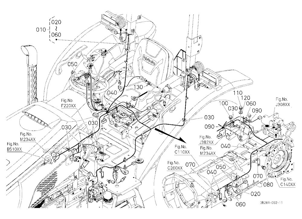 Electrical Wiring (Rear) [A]