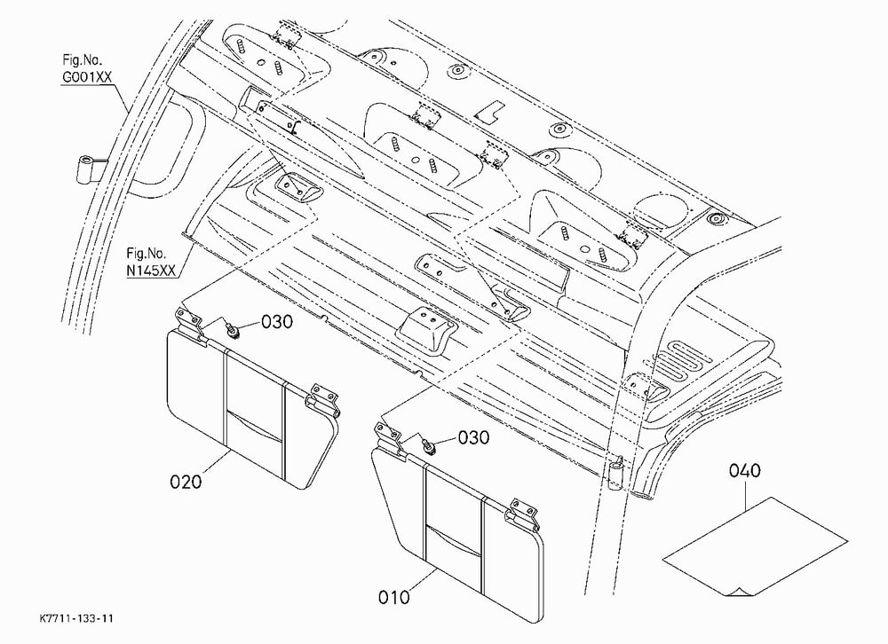 SUNVISOR (W/G No.V4286A) [OPTION]