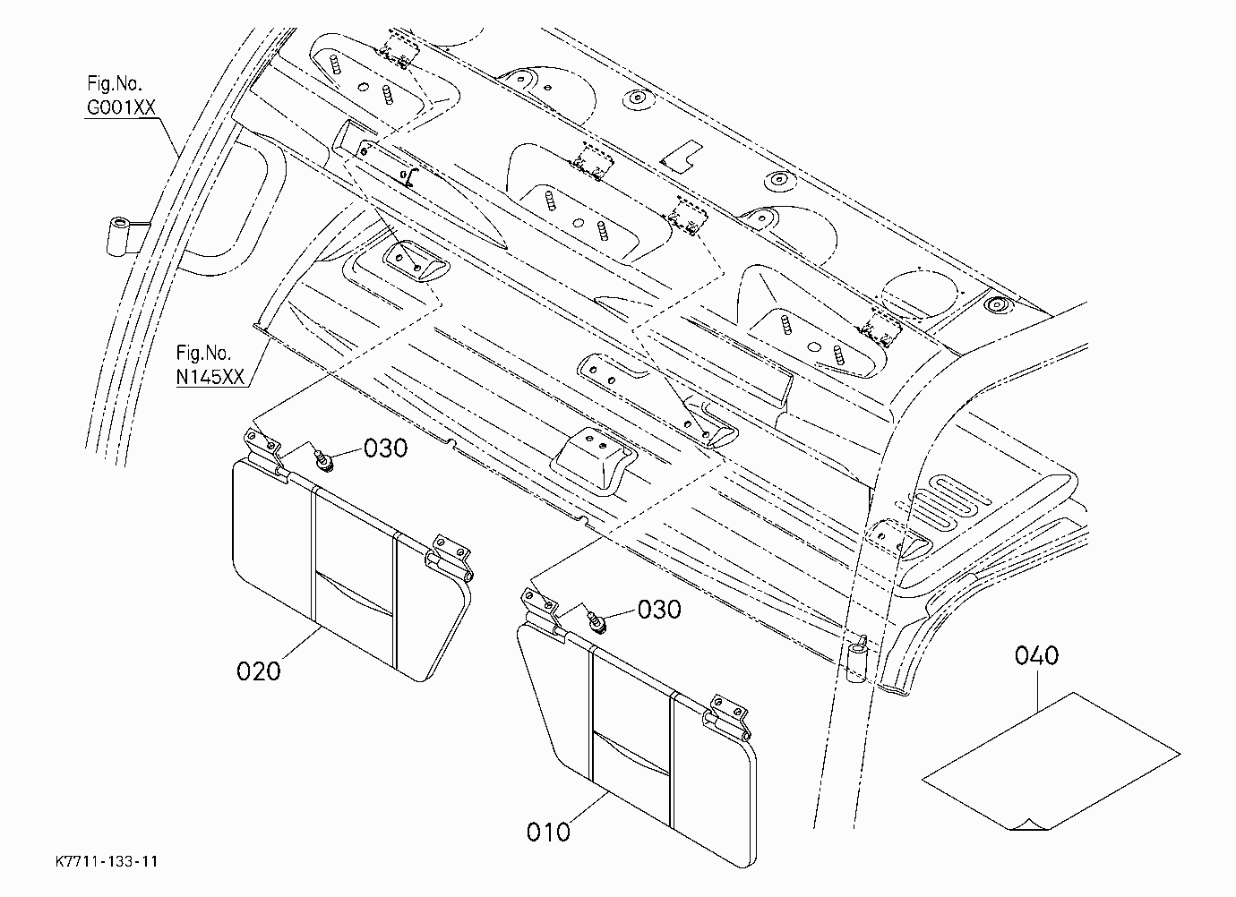 SUNVISOR (W/G No.V4286A) [OPTION]