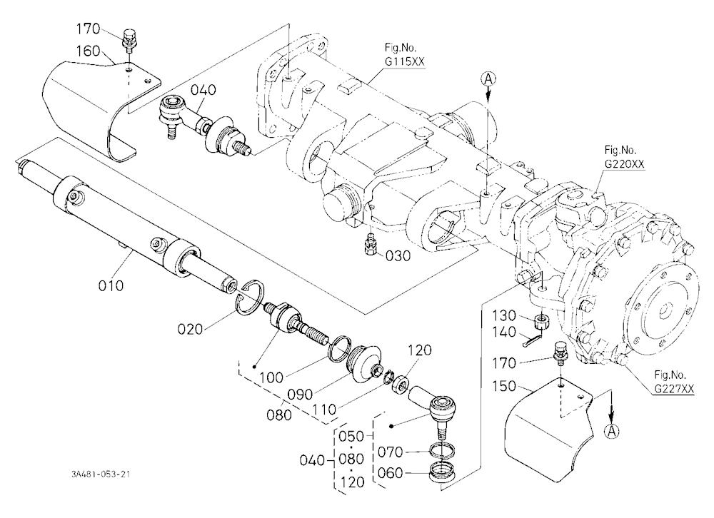 Tie Rod/Steering Cylinder