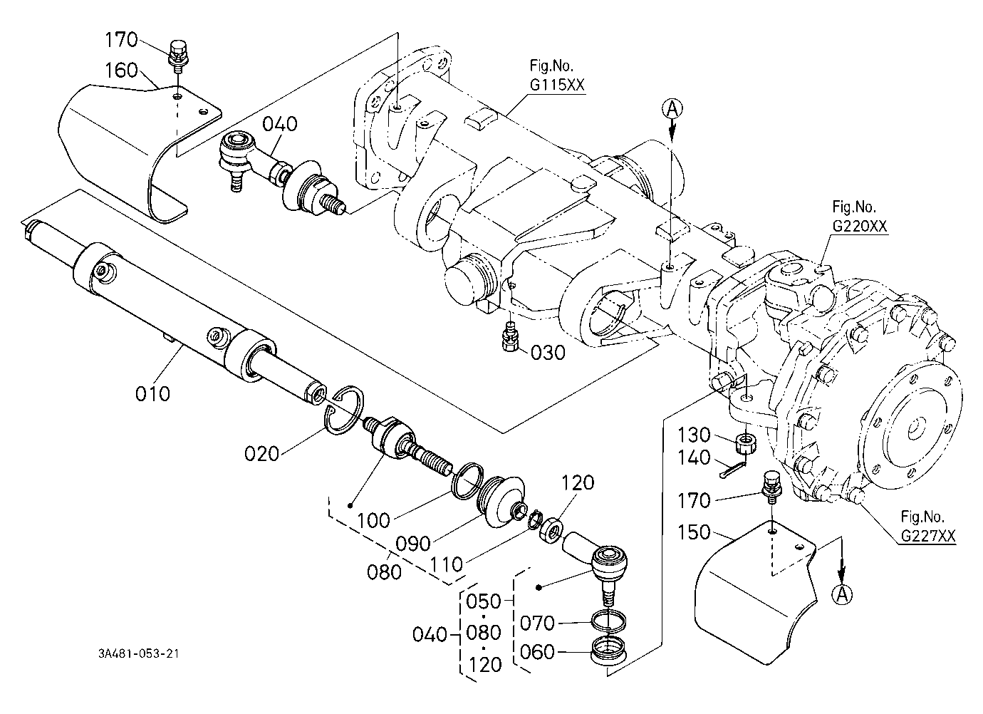 Tie Rod/Steering Cylinder